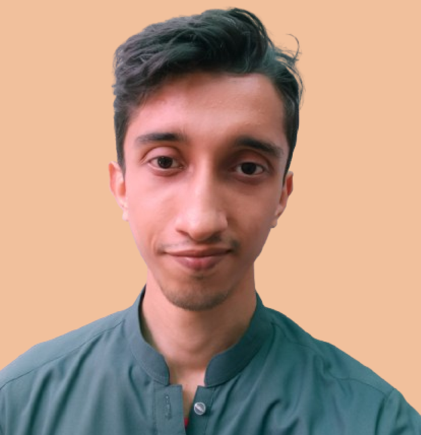 Fardeen from The Leather Export overseeing leather manufacturing in Pakistan
